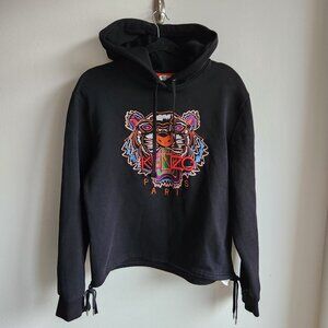 Kenzo Paris Embroidered Tiger Hoodie - Sz L